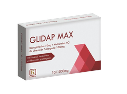 Glidap Max 10 mg / 1000 mg x 30