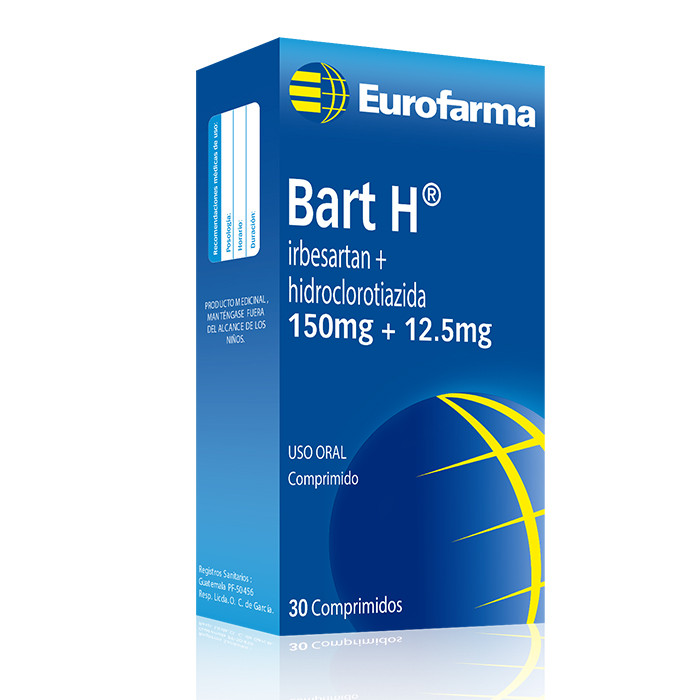 Bart H 15/12.5 mg x 30 tab