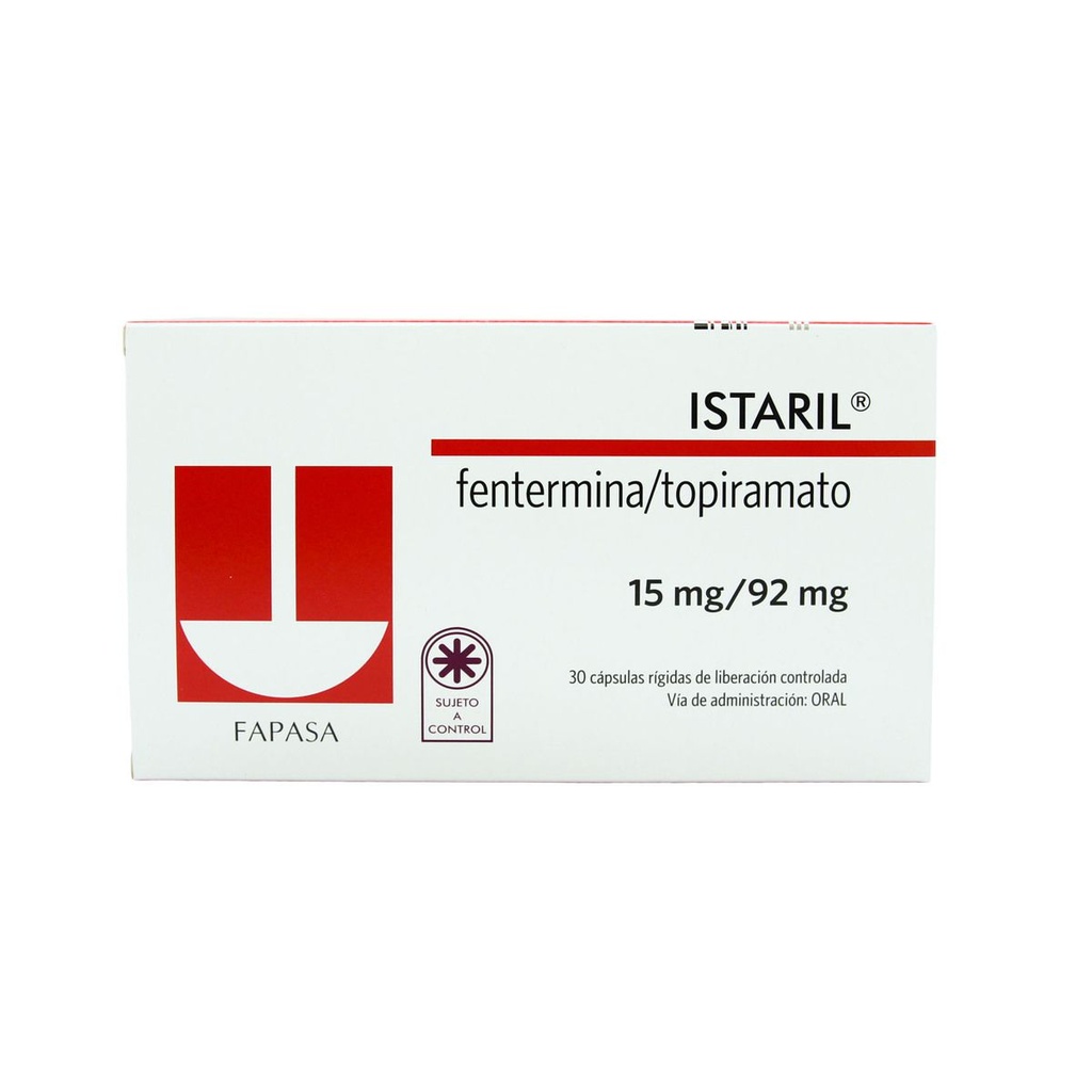 Istaril 15/92 mg x 30 tab