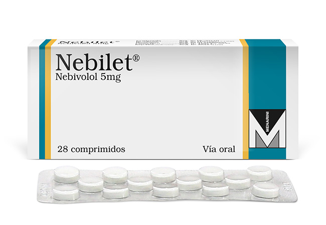 Nebilet 5 mg x 28 comprimidos