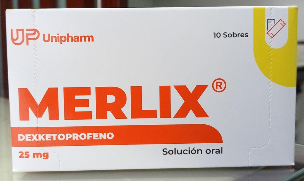 Merlix Sticks 25 mg Sol. Bebible x 10 sobres