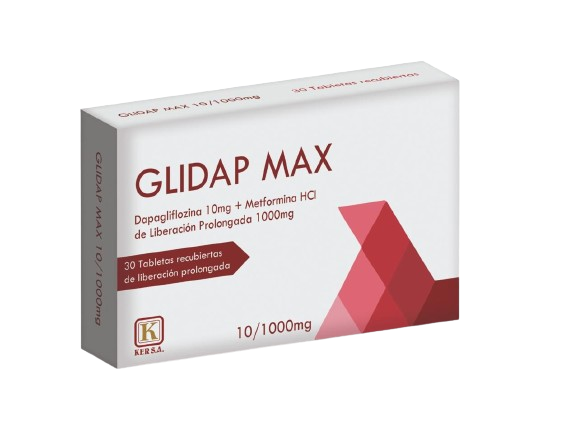 Glidap Max 10 mg / 1000 mg x 30