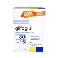 Glifoglu 10 mg x 30 + 15