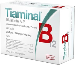 Tiaminal B 12 x 30 capsulas 