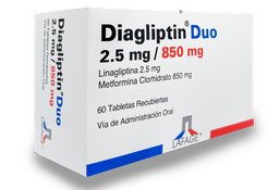 Diagliptin Duo 2.5/1000 (NO DISPONIBLE)