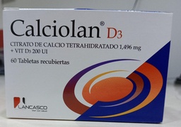 Calciolan D3 X 60 Tabletas