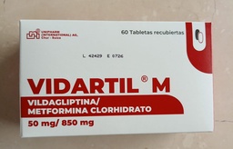 Vidartil M 50/850 mg